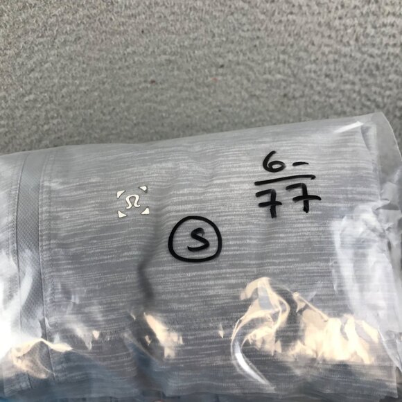 Mens Lululemon Athletic Heather Gray Drawstring Shorts size S - Picture 9 of 9